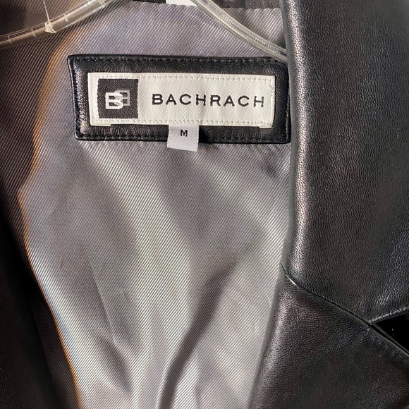 Bachrach men’s leather jacket sz M - Picture 3 of 8